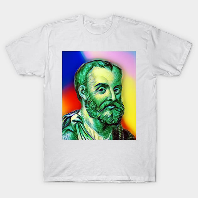 Galen Colourful Portrait | Galen Artwork 8 T-Shirt by JustLit